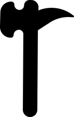 Repair tools and service icon Wrench, screwdriver and gear setting vector isolated on transparent background. Spanner perfect for diy crafting, and repair projects glyph symbol.