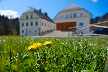 Visoko mansion in Poljane in Slovenia