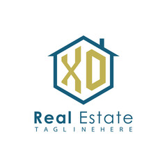 Modern Real Estate Logo – House, Apartment, Building, Architecture, Construction, Property Investment, Corporate Branding Design
