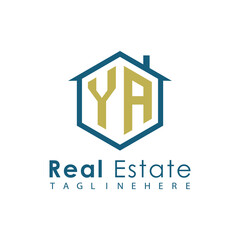 Modern Real Estate Logo – House, Apartment, Building, Architecture, Construction, Property Investment, Corporate Branding Design
