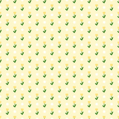 seamless pattern with flowers 