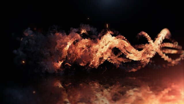 Inferno Logo Reveal - Fire Trails Intro With Logo or Text