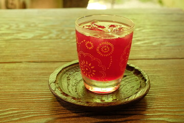 perilla, Shiso, Japanese herb juice	