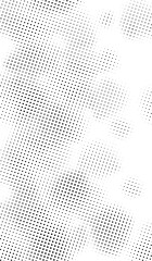Abstract Dot Spread Halftone Pattern