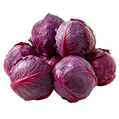 Obraz premium Red Cabbage pile png
