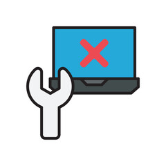 Obraz premium PC Repair Sticker