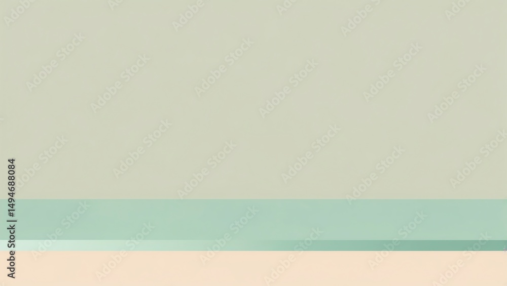 Poster abstract color block art with earth tones and minimalist design