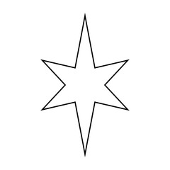 Sparkle vector icon. Shine symbol illustration. star sign or logo.