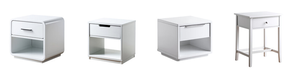 Modern Minimalist Nightstand and Side Tables