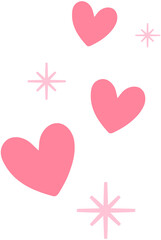 Mother's day Shine Heart Decoration
