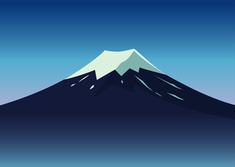 富士山_イラスト