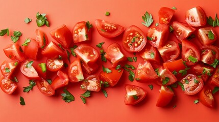 Fresh tomato salsa dip with jalapeno mexican food side dish for vibrant gatherings