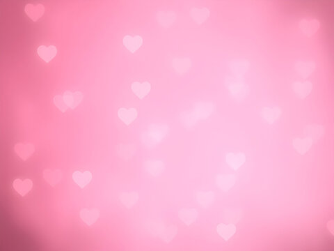 pink background with hearts