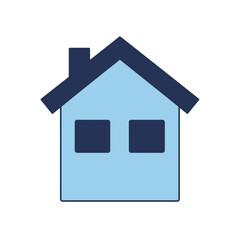 House icon. Graphic template. Vector illustration