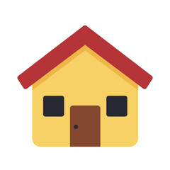 House icon. Graphic template. Vector illustration