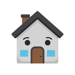 House icon. Graphic template. Vector illustration