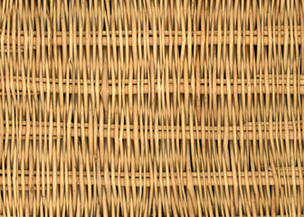 Woven wicker basket weave pattern detail background texture