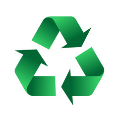 Fototapeta premium PNG transparent image of recycling icon for waste to protect the environment and eco friendly