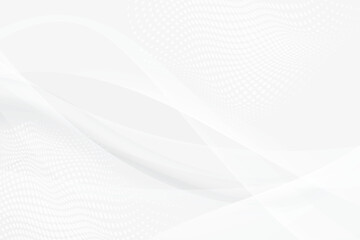 Obraz premium Abstract white and gray background. Vector illustration for your graphic design.
