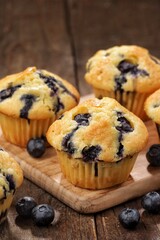 muffin Blueberry. These fluffy blueberry muffins are tender, moist and loaded with fresh blueberries!