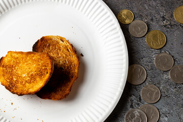 Toasted bread