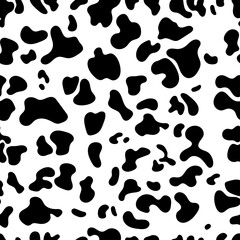 Black cow skin texture for printing, cutting, crafts, stickers or cover.
