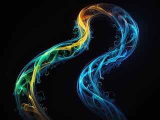 abstract smoke background