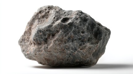 Close-up of basalt rock surface showing dark geology