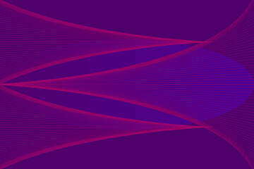 Abstract Purple and Magenta Curves with Gradient Effect