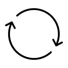 Refresh Vector Filled Icon Design