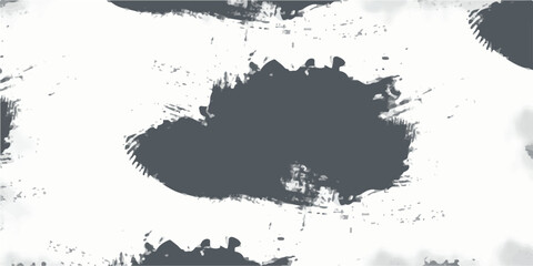 Obraz premium Grunge ink splat dusty grainy damaged Abstract grunge monochrome halftone texture pattern design splash ink levels black spots on white background noise weathered