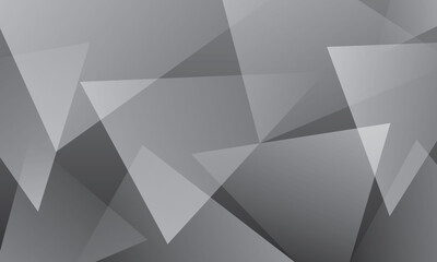 Gray polygon abstract modern. Polygonal geometric triangle background