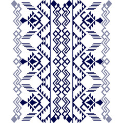 seamless ethnic geometric pattern, Native American tribal fabric, Native weaving, Navy blue, ethnic boho indian, carpet, rugs, wallpaper, embroidery, vector illustration design, cards, picture books.