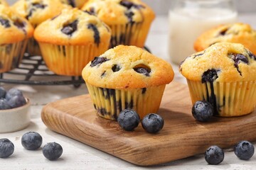 muffin Blueberry. These fluffy blueberry muffins are tender, moist and loaded with fresh blueberries!