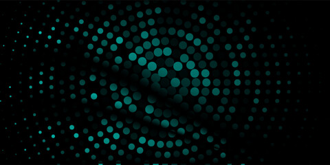 Dark Blue, Green vector red pattern of geometric circles, shapes. Colorful mosaic banner. Geometric background with colored disks.