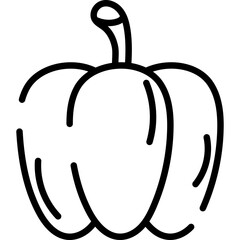 Vegetable Line Icon