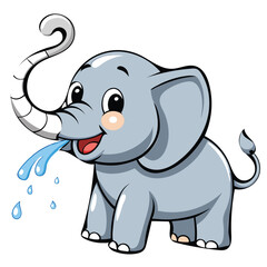 a-cartoon-baby-elephant-spraying-water-with-its-tr (1).eps