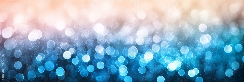 Poster abstract gradient colorful bokeh background with muted hues, perfect for festive and dreamy designs