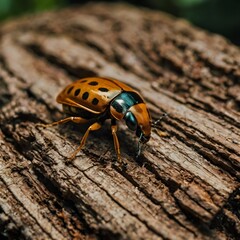 ladybird on a leaf
