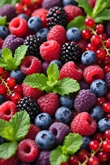 Fresh Berry Bowl – Nature's Colorful Antioxidants