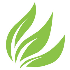 Nature Icon or Logo with Eco-Friendly Design for Environmental, Organic, and Green Concepts