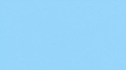 Sky blue background in solid tone with no visible texture or gradient