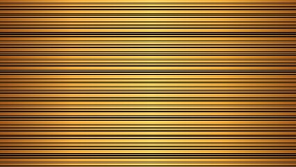 Obraz premium A golden background with many horizontal black lines evenly spaced across the entire surface area of it