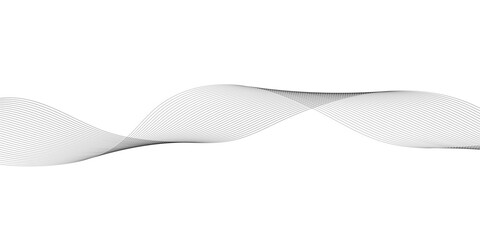 Vector abstract white light blend paper wave flow digital gradient transparent tech wave curve creative technology flowing smooth diagonal background. Modern creative wave lines glowing moving sound