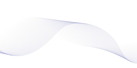 Undulate gray wave swirl. frequency soundwave; twisted curve lines with blend effect. Technology, data science, geometric border pattern.Isolated on white background. Vector illustration 