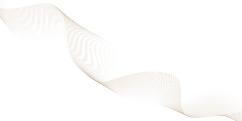 Modern abstract glowing wave background. Dynamic flowing wave lines design element. Futuristic technology and sound wave pattern. PNG file.