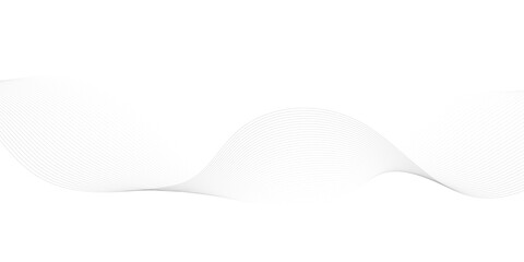 Vector abstract white light blend paper wave flow digital gradient transparent tech wave curve creative technology flowing smooth diagonal background. Modern creative wave lines glowing moving sound