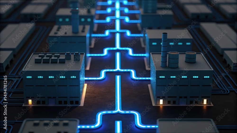 Poster Digital Representation of Factory Connectivity and Distribution Paths
