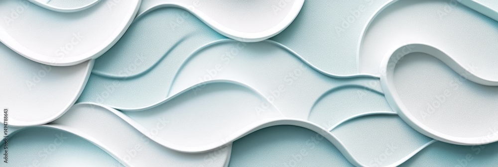 Aufkleber seamless gradient, 3d wave-like texture with elegant and modern design, minimal style background.