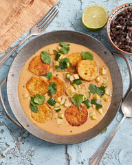 Tempeh Gemüse Curry Vegan